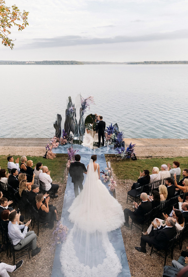 «Стихия любви» — эффектная свадьба в темных