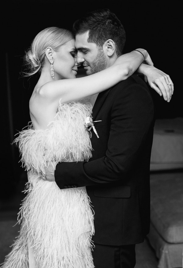 Стильный свадебный ужин в ресторане Cristal Room