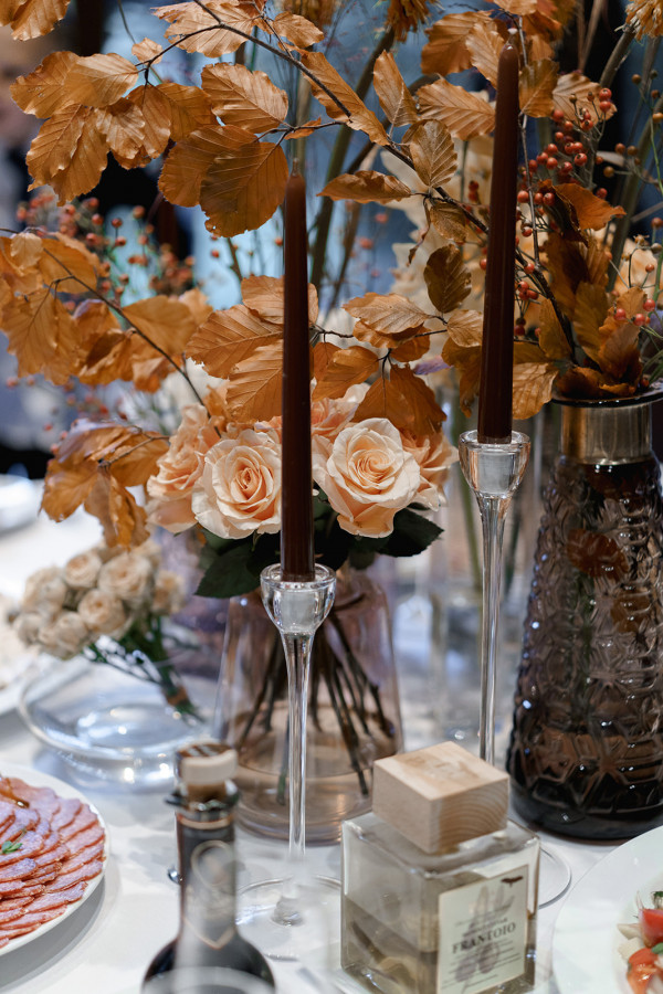 Уютная свадьба с осенним настроением