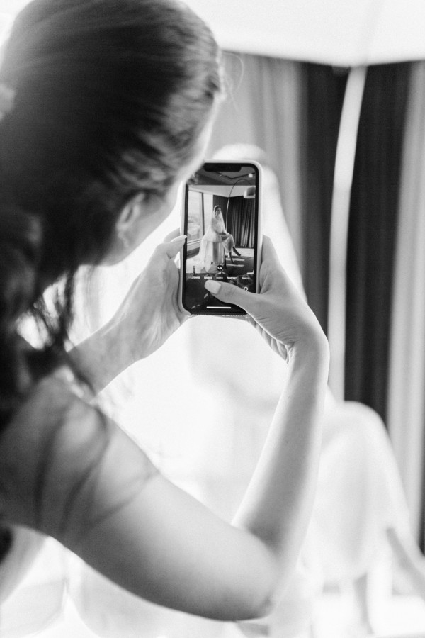 Невеста Диана в платье Valdrin Sahiti и