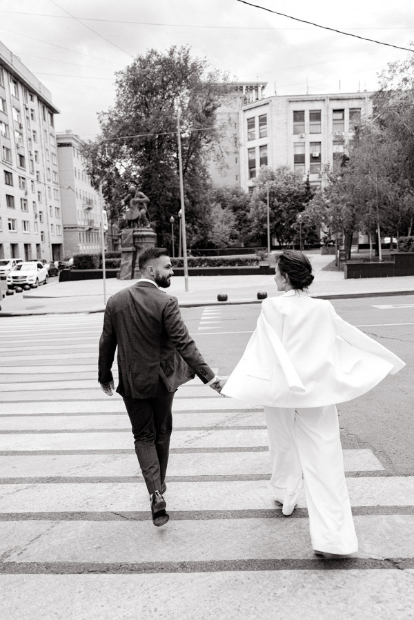 Летняя свадьба в центре Москвы