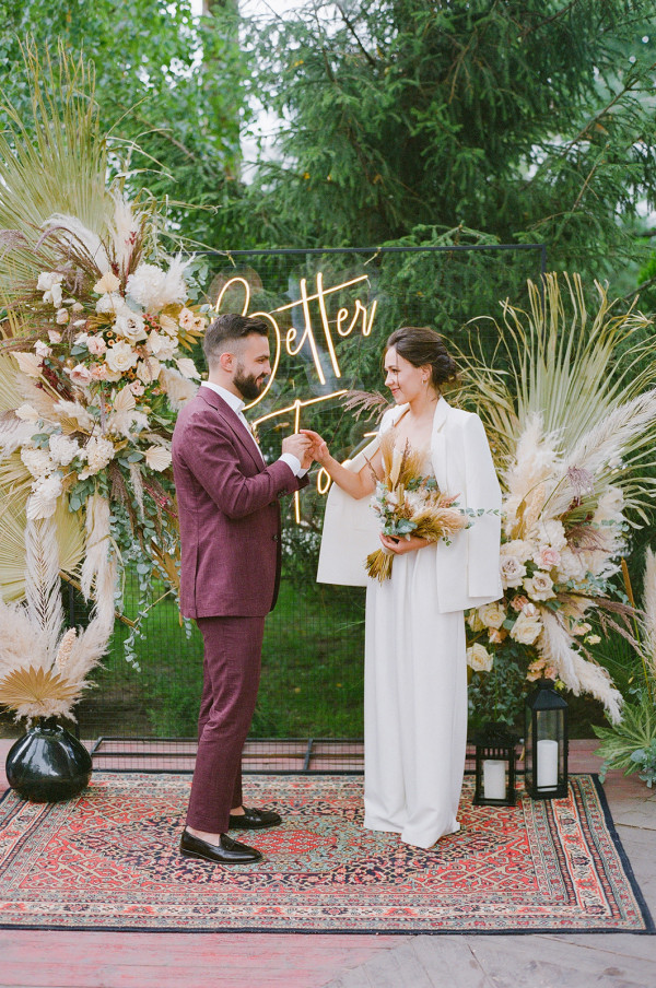 Летняя свадьба в центре Москвы