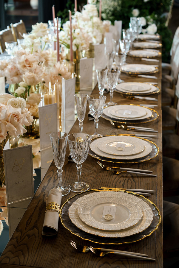 Утонченная свадьба в ресторане Modus