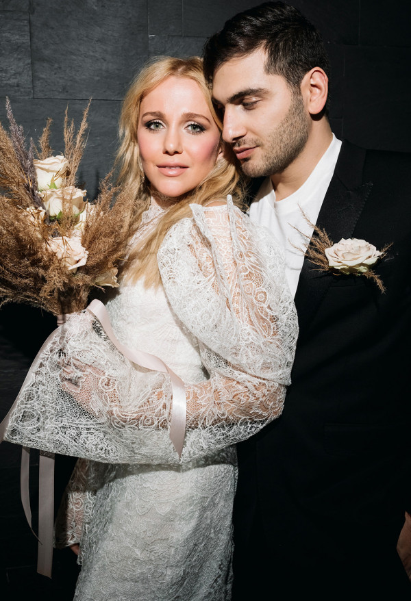 Стильный свадебный ужин в ресторане Cristal Room