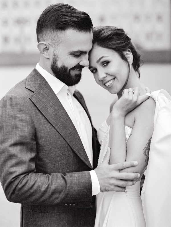 Летняя свадьба в центре Москвы