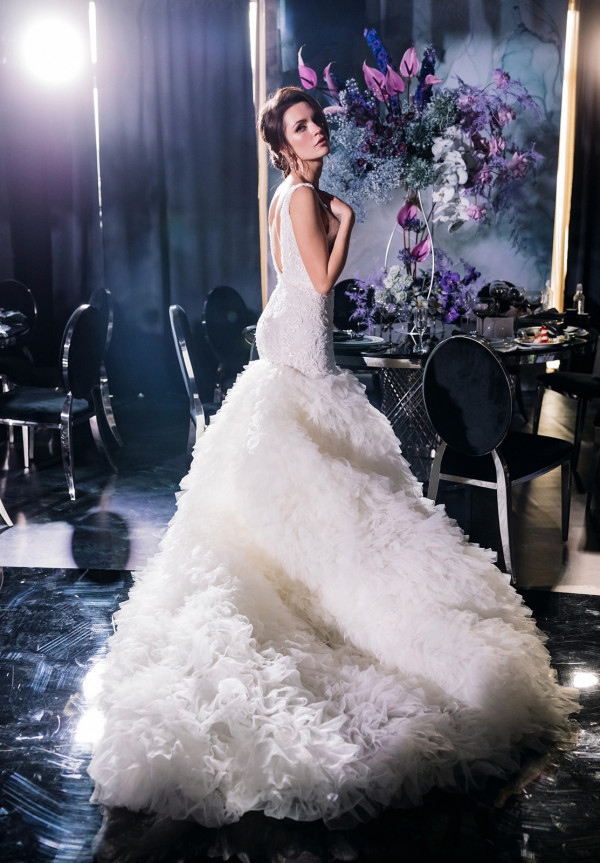 «Стихия любви» — эффектная свадьба в темных