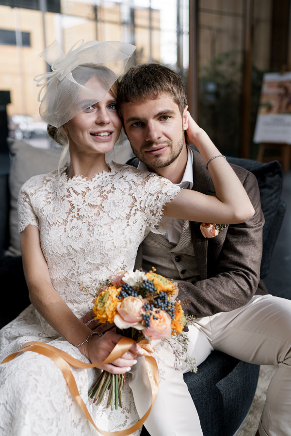 Уютная свадьба с осенним настроением