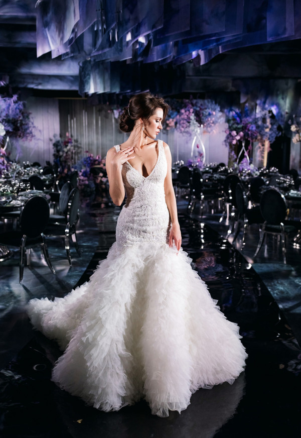 «Стихия любви» — эффектная свадьба в темных