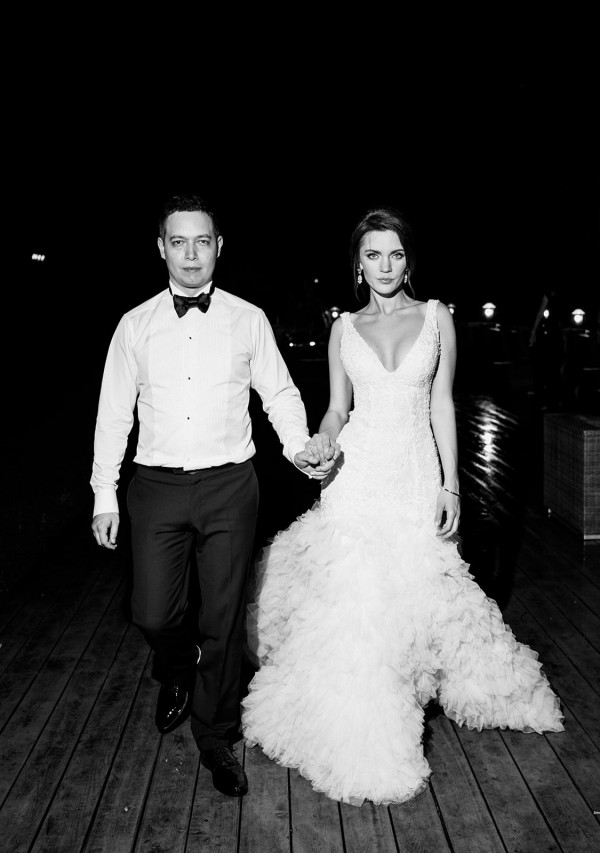 «Стихия любви» — эффектная свадьба в темных