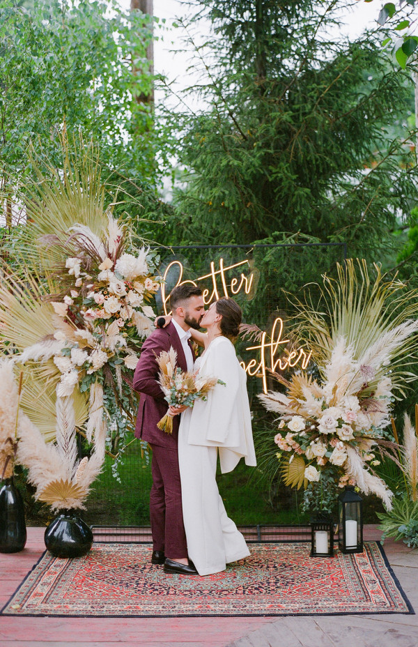 Летняя свадьба в центре Москвы