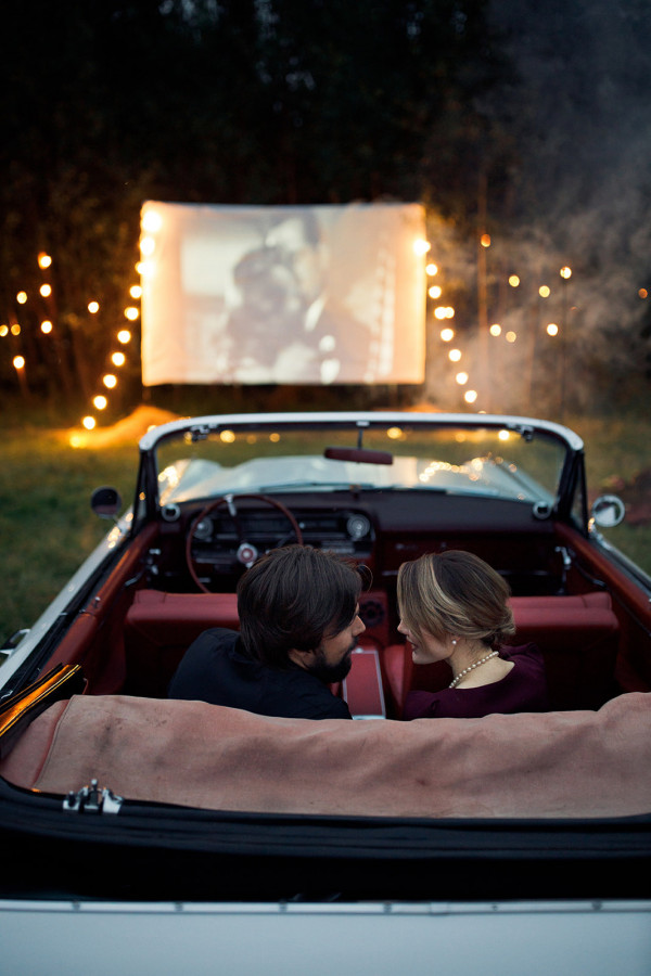 Романтичное предложение руки и сердца в конце