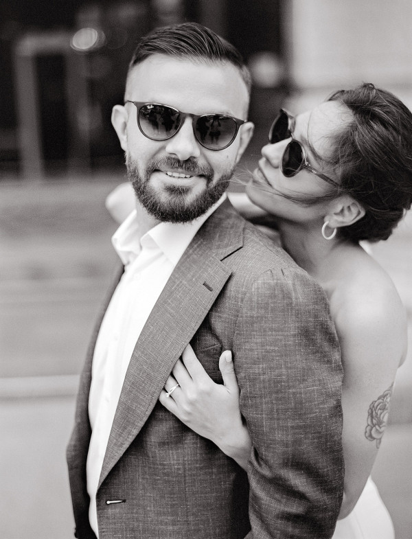 Летняя свадьба в центре Москвы