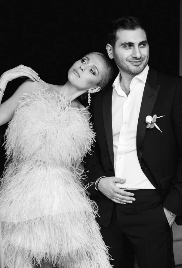 Стильный свадебный ужин в ресторане Cristal Room