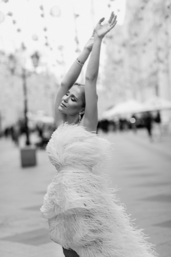 Стильный свадебный ужин в ресторане Cristal Room