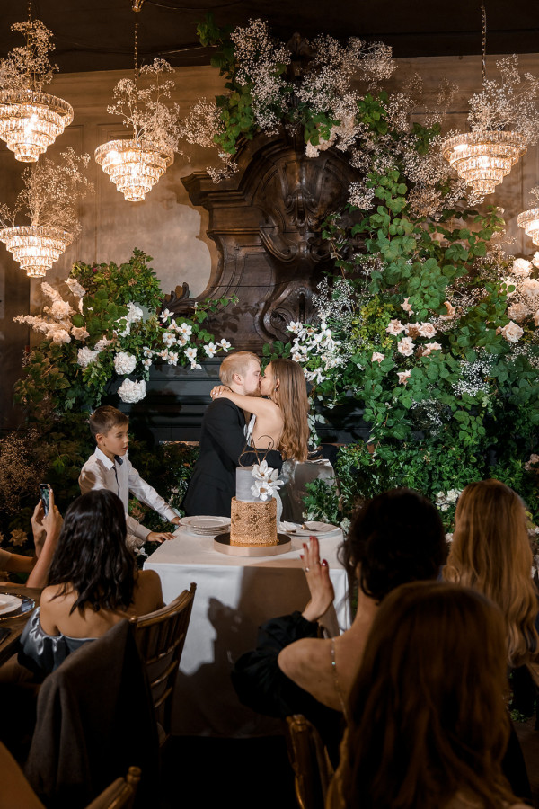 Утонченная свадьба в ресторане Modus