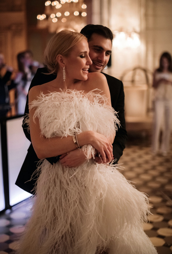 Стильный свадебный ужин в ресторане Cristal Room