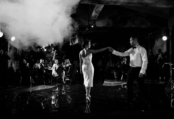 «Стихия любви» — эффектная свадьба в темных