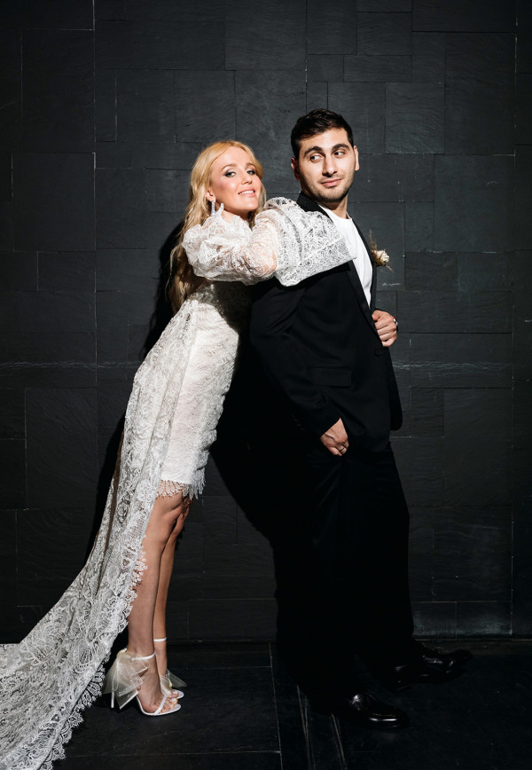 Стильный свадебный ужин в ресторане Cristal Room