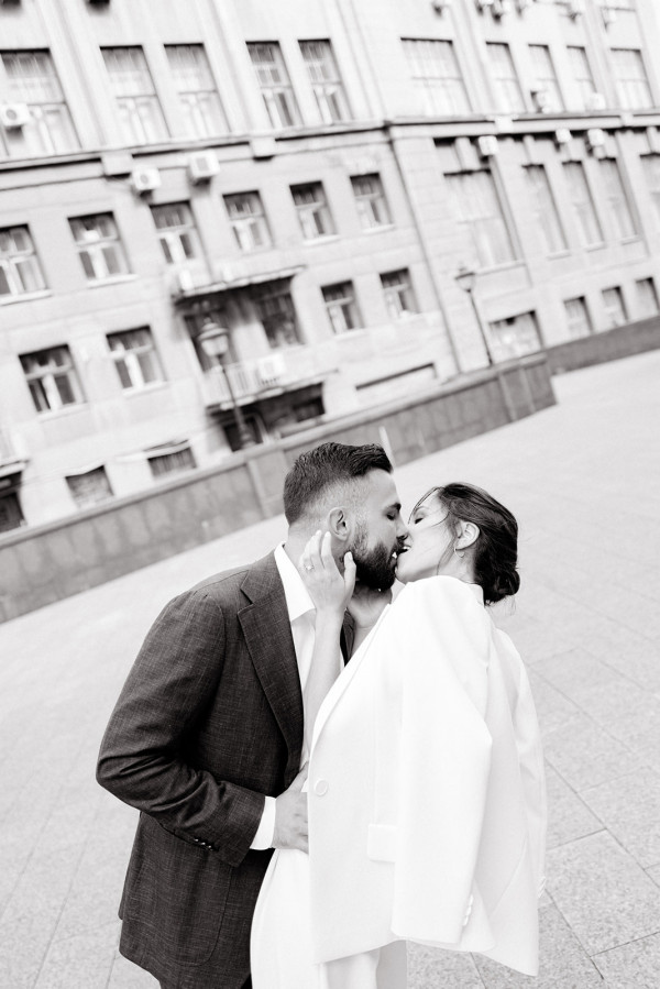 Летняя свадьба в центре Москвы