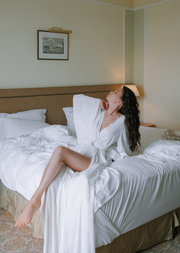 Свадьба с белоснежным декором в особняке