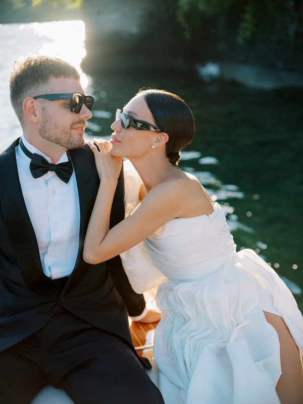 Свадьба на вилле Balbiano от агентства Happy