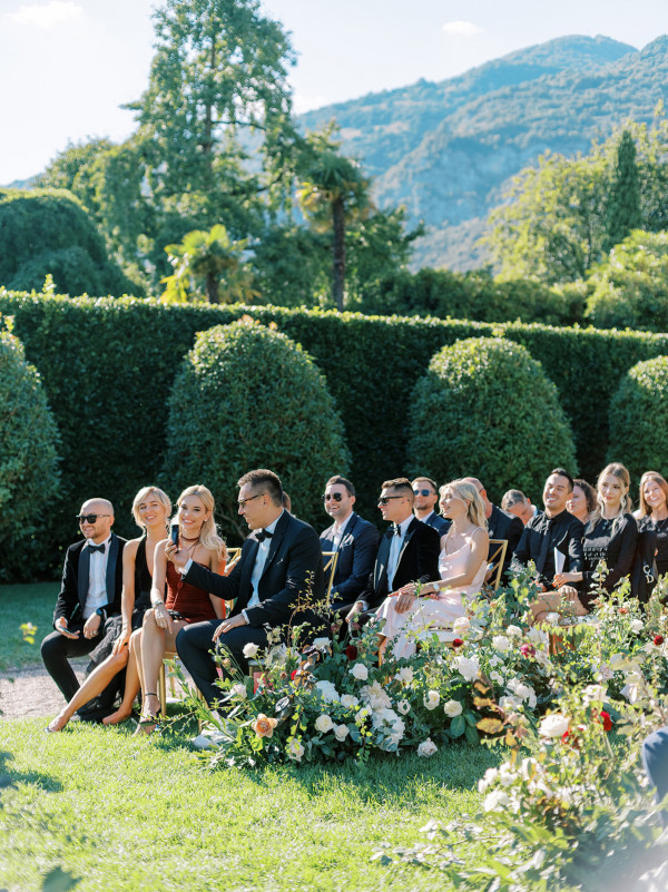 Свадьба на вилле Balbiano от агентства Happy