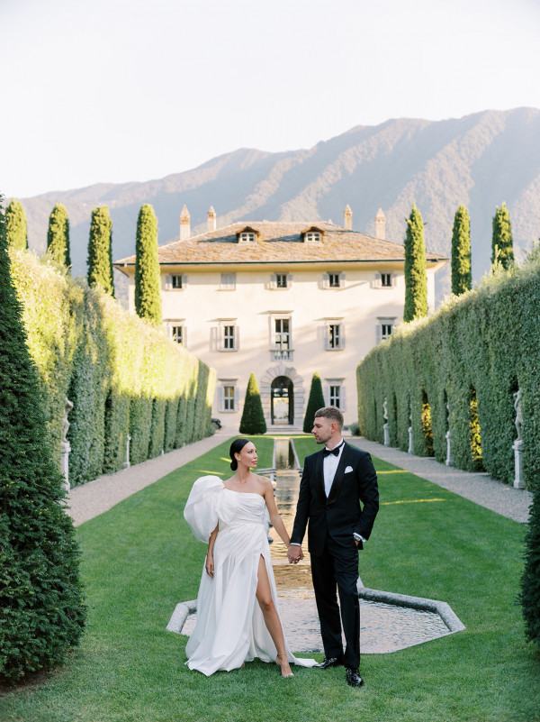 Свадьба на вилле Balbiano от агентства Happy