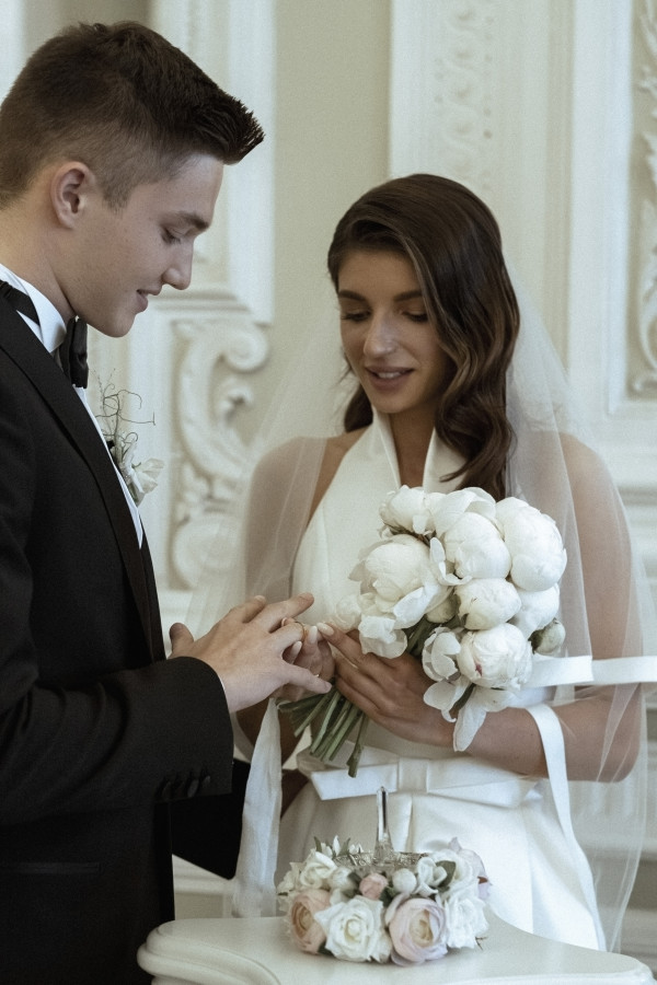 Свадьба в классическом стиле в серии фотографа