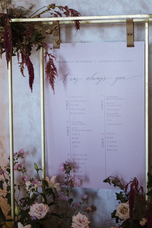 Свадьба в классическом стиле в серии фотографа