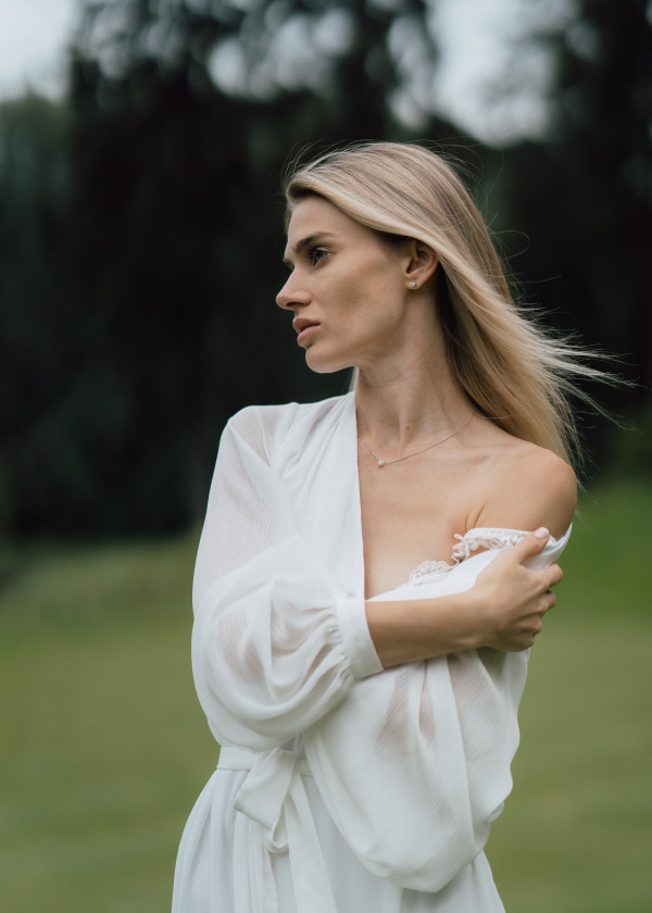 Лаконичная свадьба на поле для гольфа