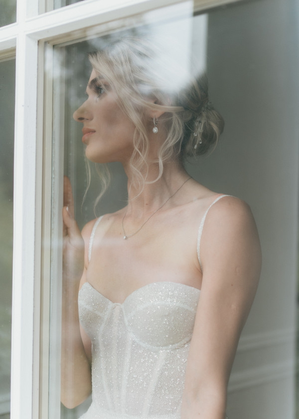 Лаконичная свадьба на поле для гольфа