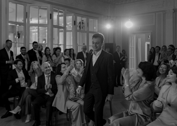 Свадьба с белоснежным декором в особняке