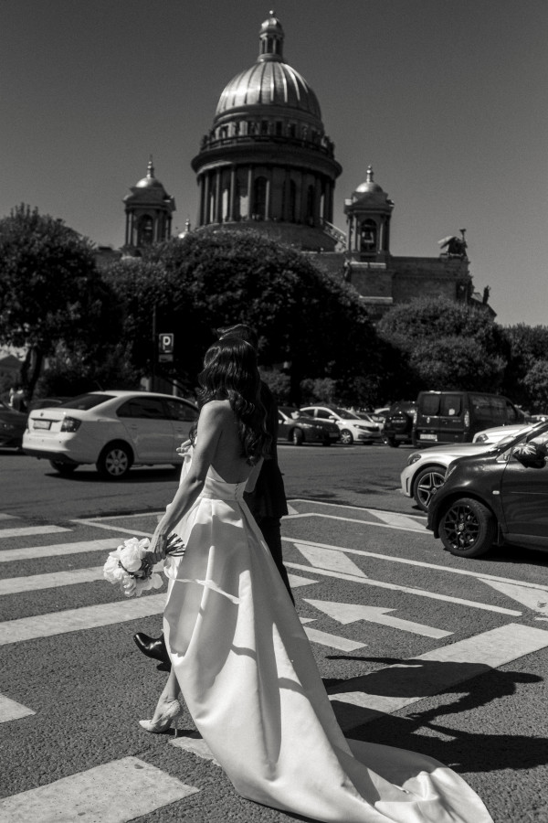 Свадьба в классическом стиле в серии фотографа