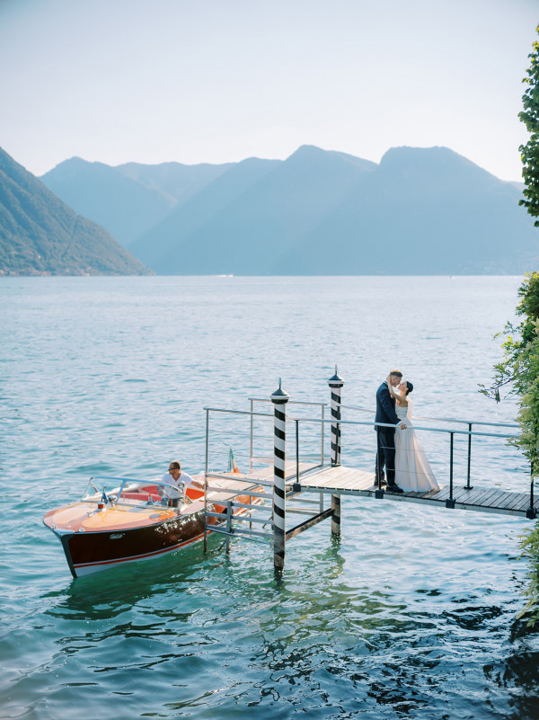 Свадьба на вилле Balbiano от агентства Happy