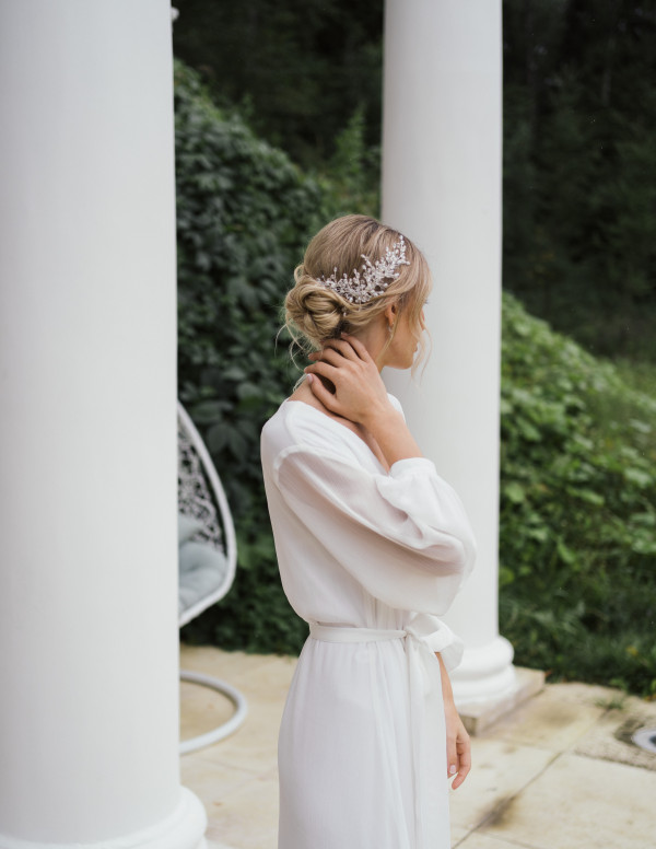 Лаконичная свадьба на поле для гольфа