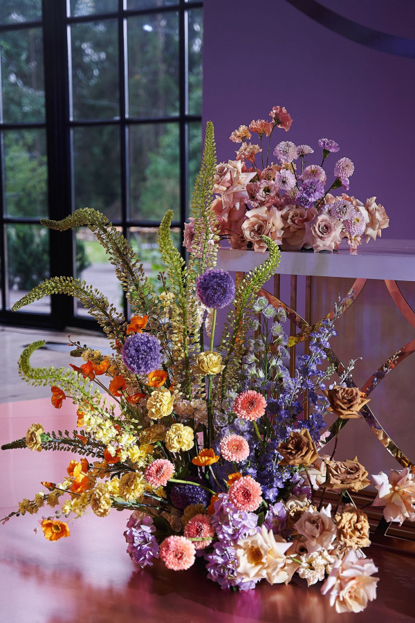 Свадьба агентства Kate&Leo с разноцветным декором