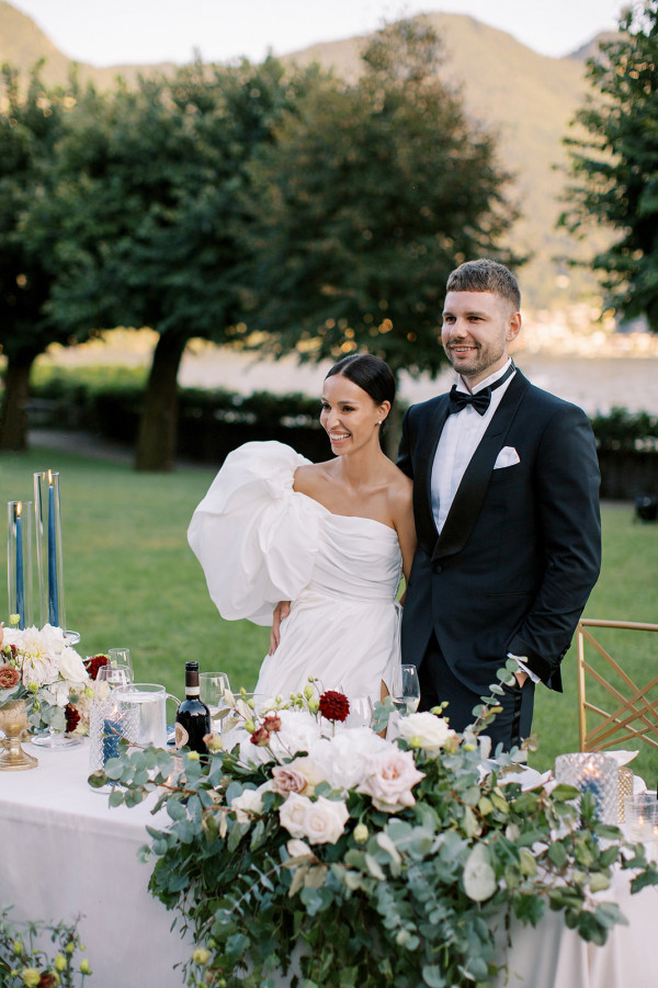 Свадьба на вилле Balbiano от агентства Happy