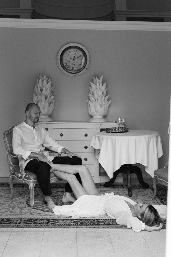 Лаконичная свадьба на поле для гольфа