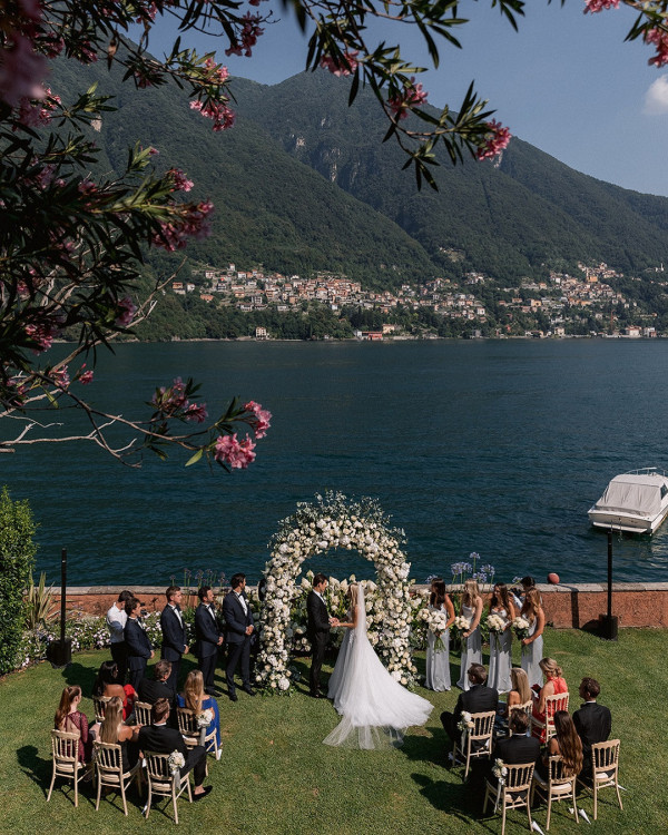 Идеальная свадьба на озере Комо