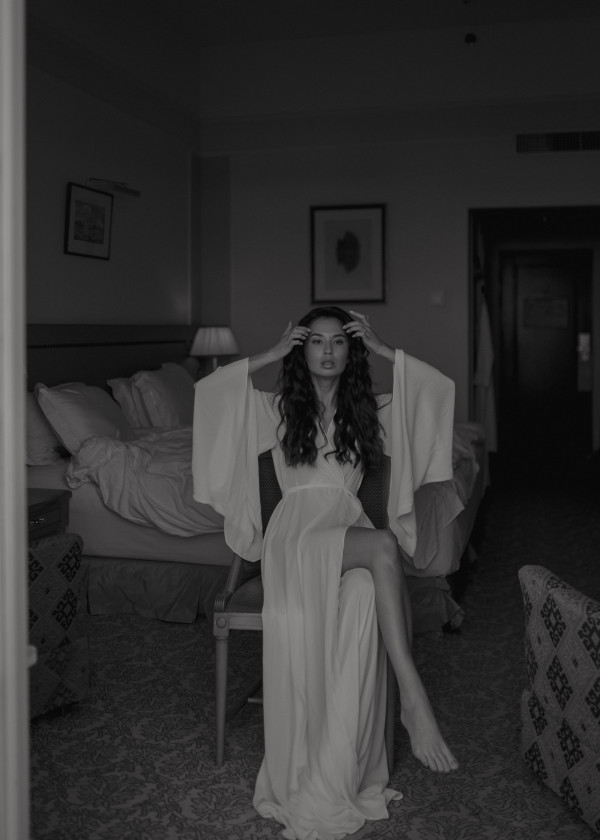 Свадьба с белоснежным декором в особняке