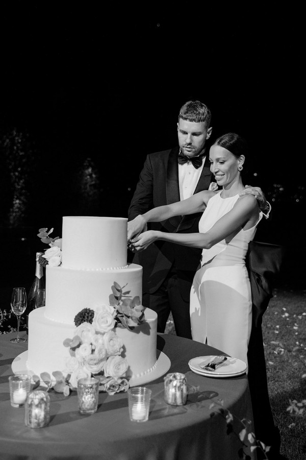 Свадьба на вилле Balbiano от агентства Happy