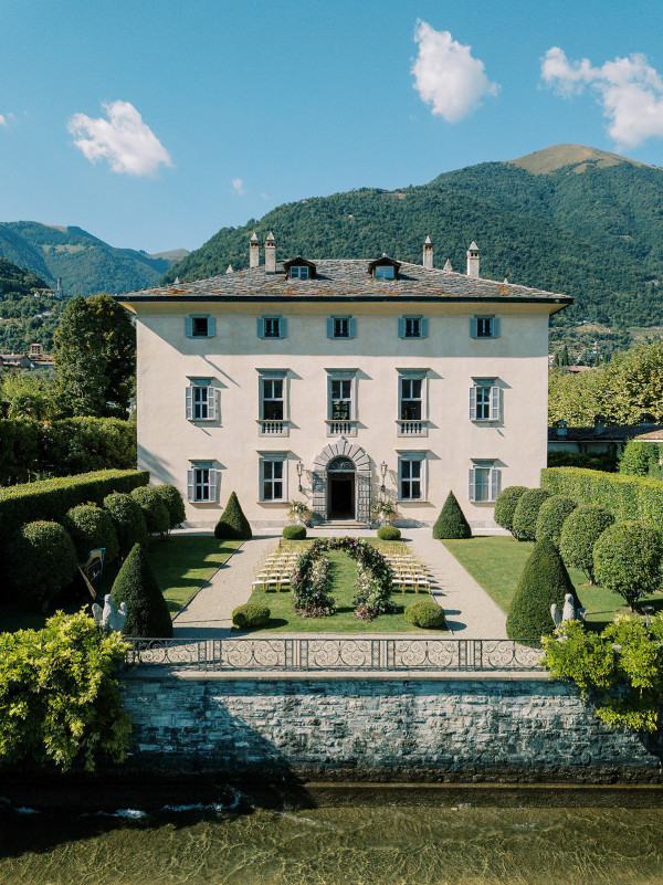 Свадьба на вилле Balbiano от агентства Happy