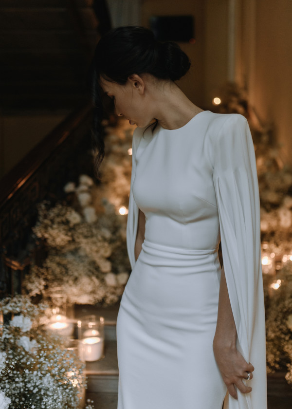 Свадьба с белоснежным декором в особняке