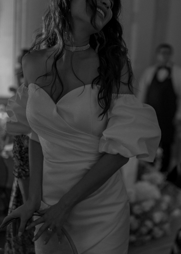 Свадьба с белоснежным декором в особняке