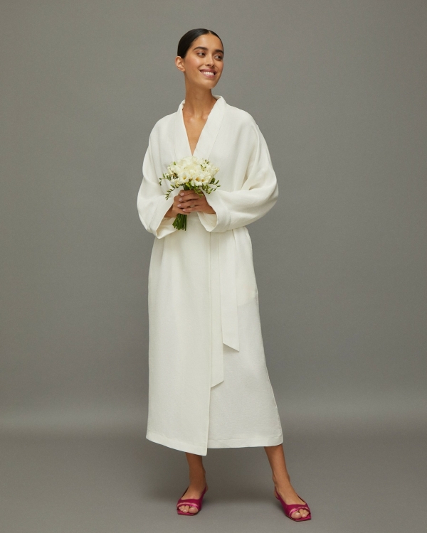 Свадебные платья с длинным рукавом от российских