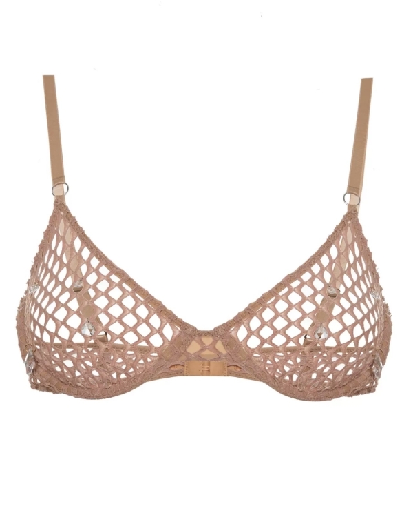 Легкие бра на косточках для утра невесты