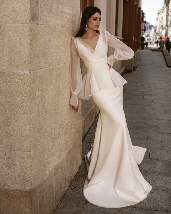 10 закрытых свадебных платьев в салоне Ваниль