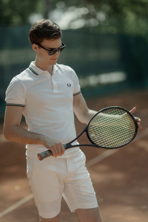 Большой теннис, чаепитие у фонтана и прогулка