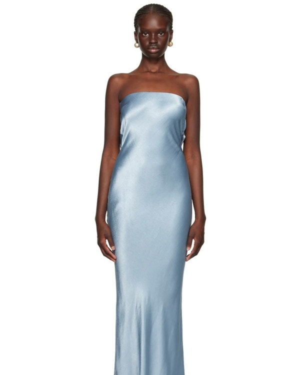 50 оттенков голубого в свадебном платье —