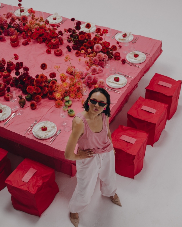 Оформление ужина как современное искусство в новом